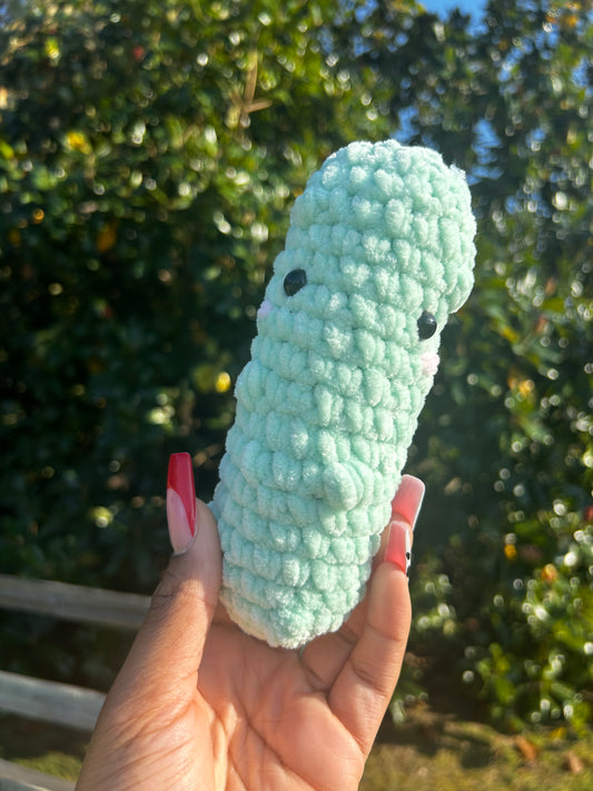 crochet pickle buddy