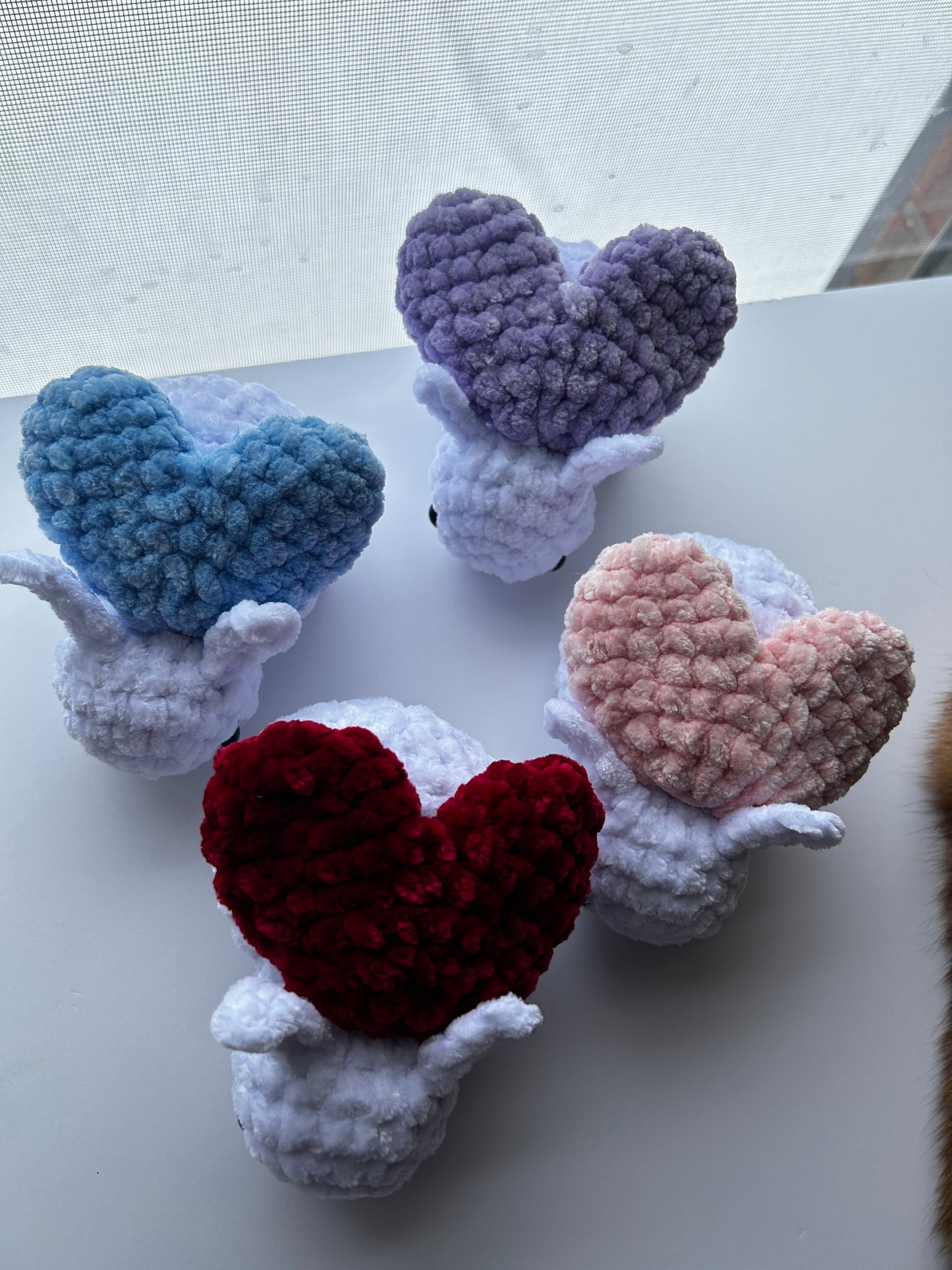 valentine's day love bug plushies