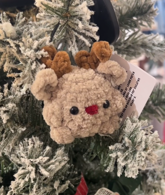 small reindeer plushie