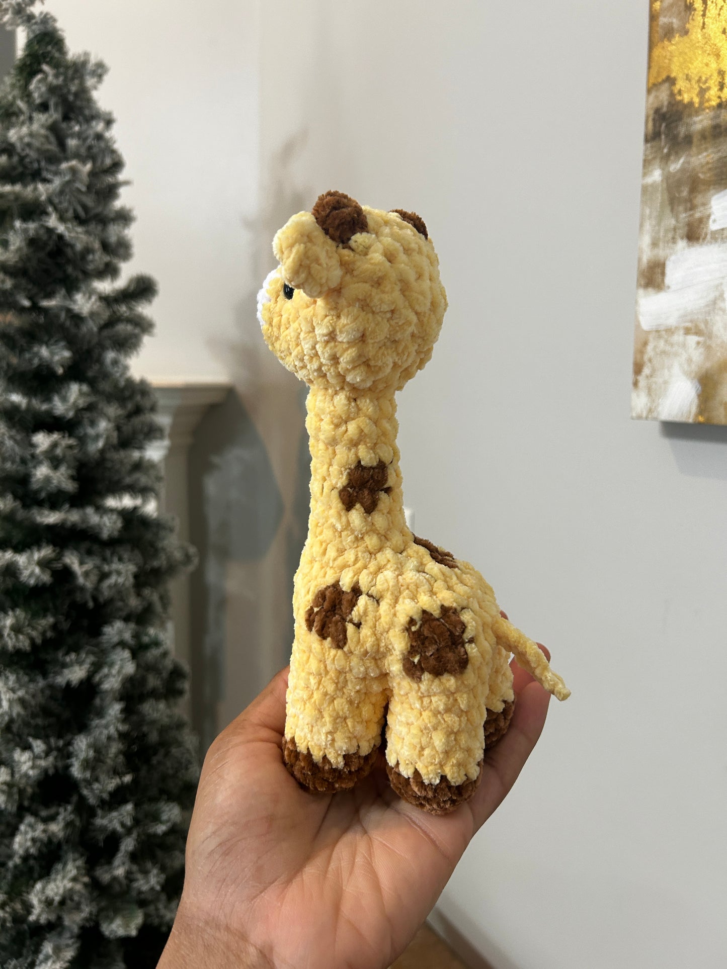 mini giraffe plushie