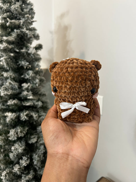 choco bear plushie