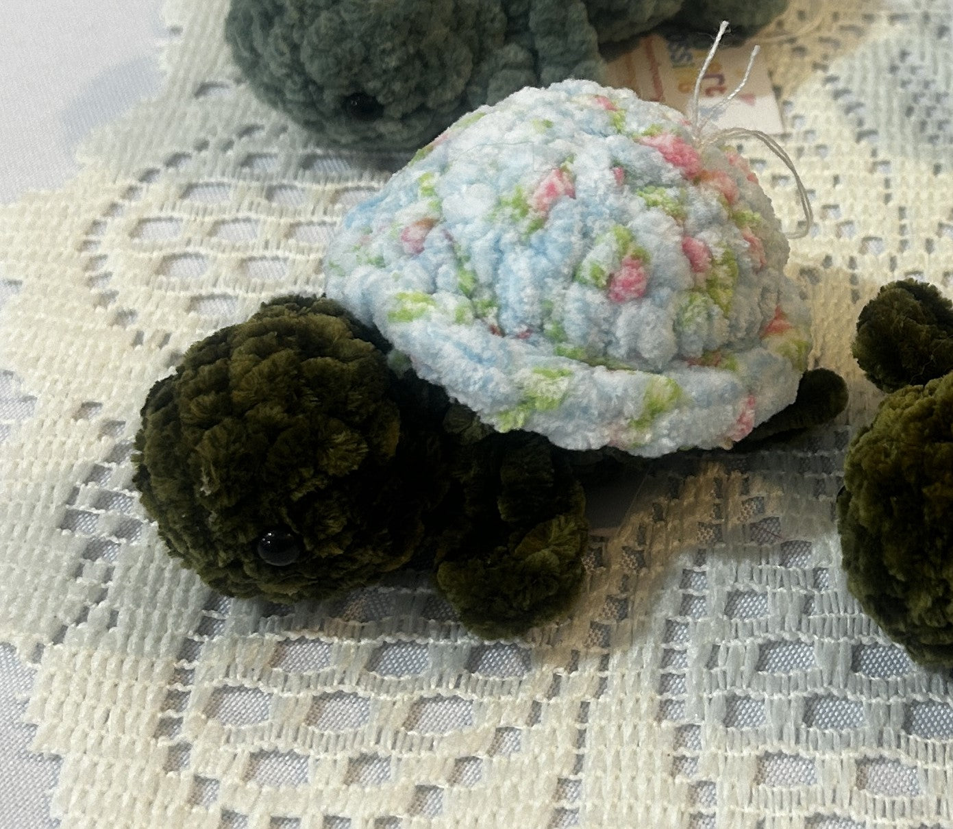 mini turtle plushie