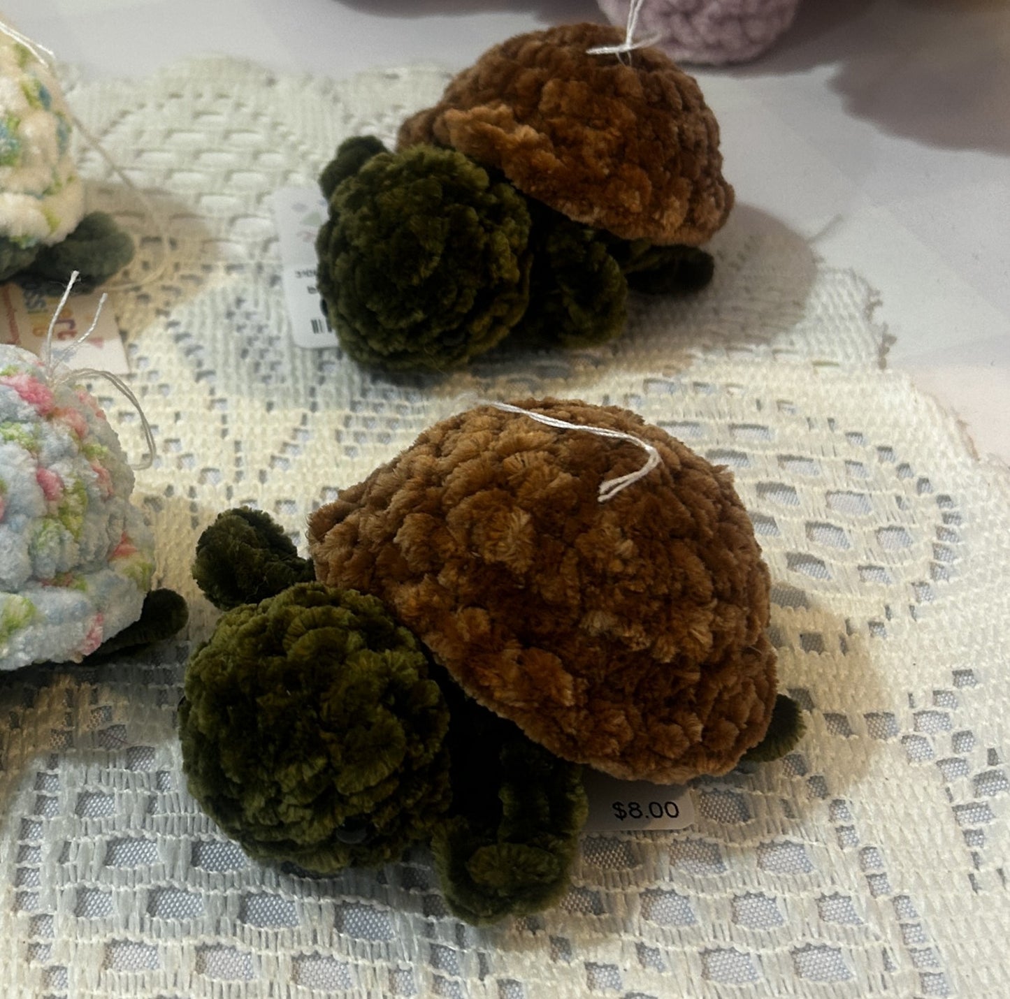 mini turtle plushie