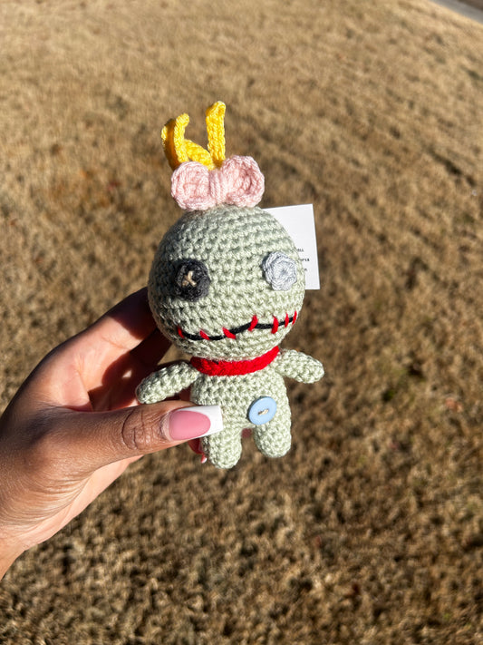 little green monster plushie