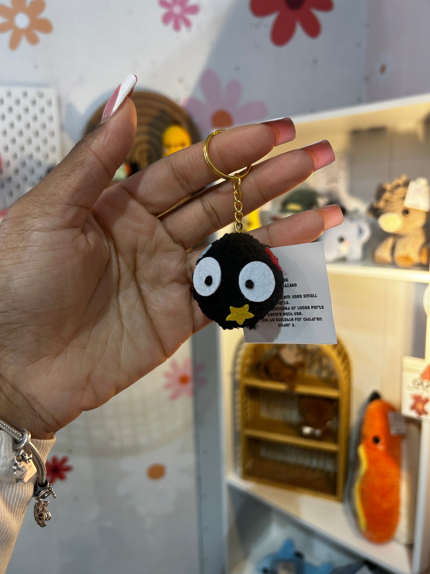 soot plush keychain