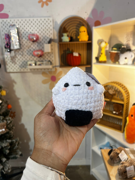 chunky onigiri plushie