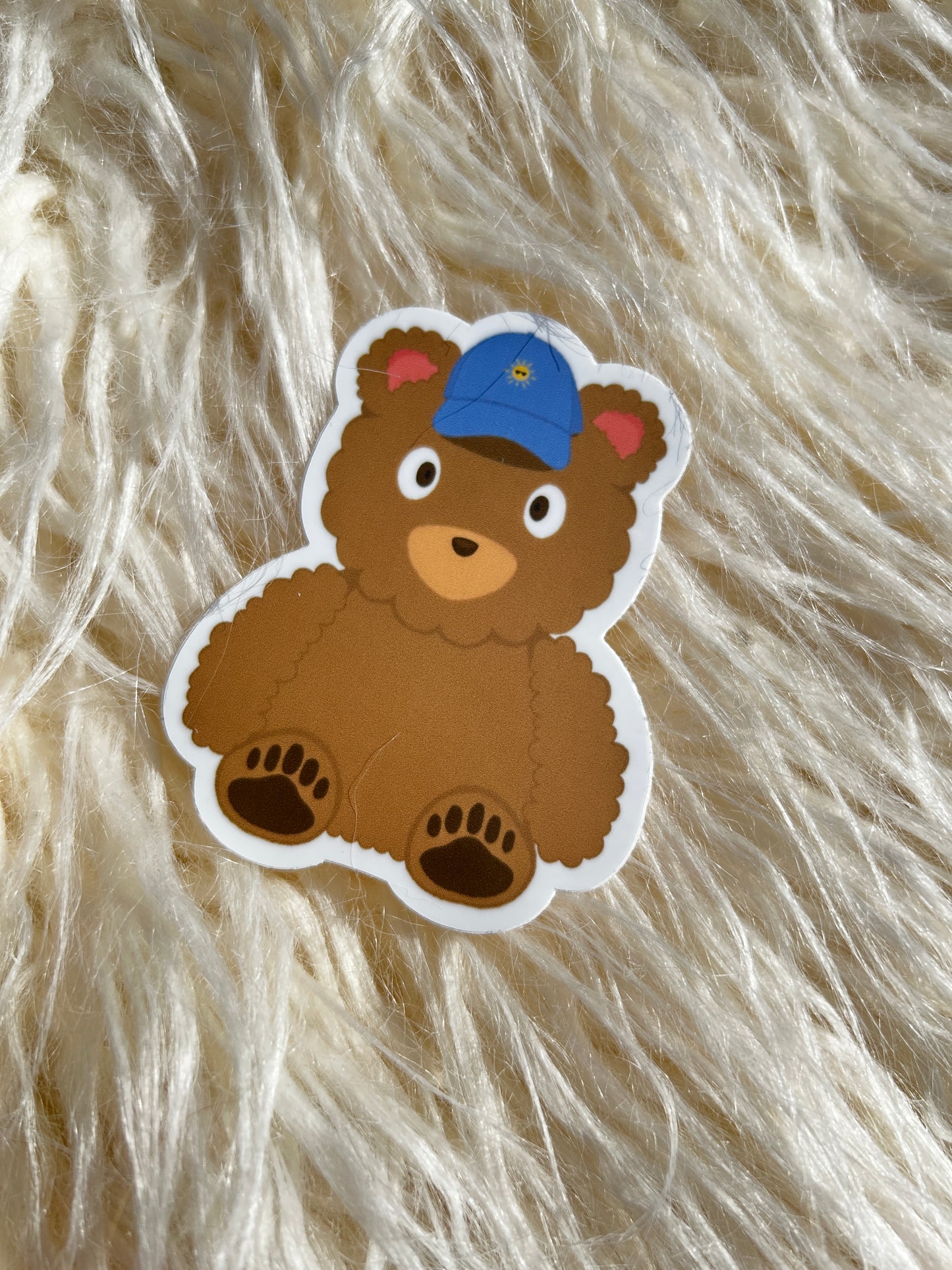 lee bear full body sticker