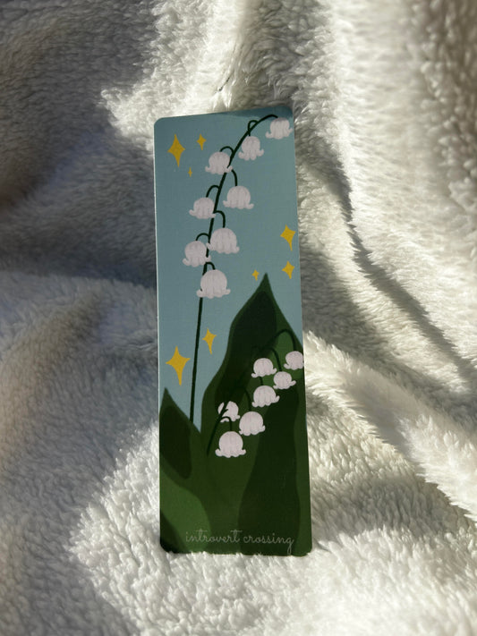 lily of the valley bookmark